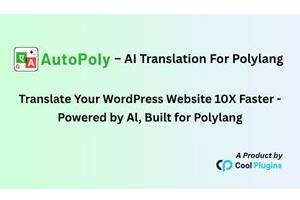 AutoPoly – AI Translation For Polylang